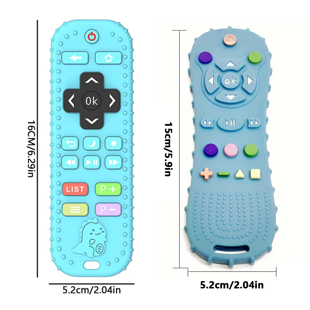Montessori Silicone Remote-Control Teether - Image 3
