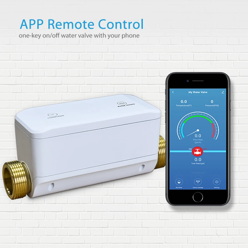 Tuya Wi-Fi Smart Water Valve and Leak Detector - Image 4