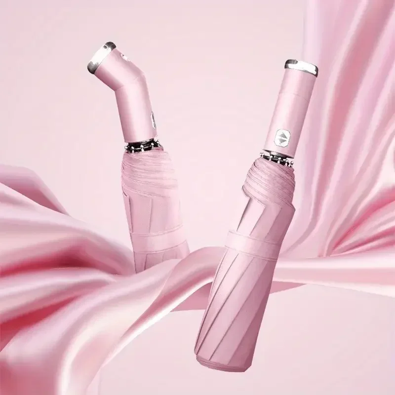 Automatic Reverse-Folding Umbrella with LED Light - Image 10