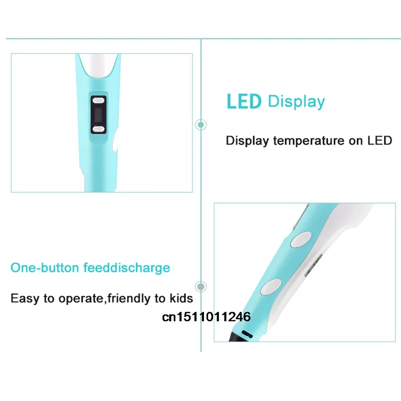 3D Printing Pen with LED Display - Image 5
