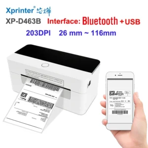 Bluetooth Thermal Shipping Label Printer