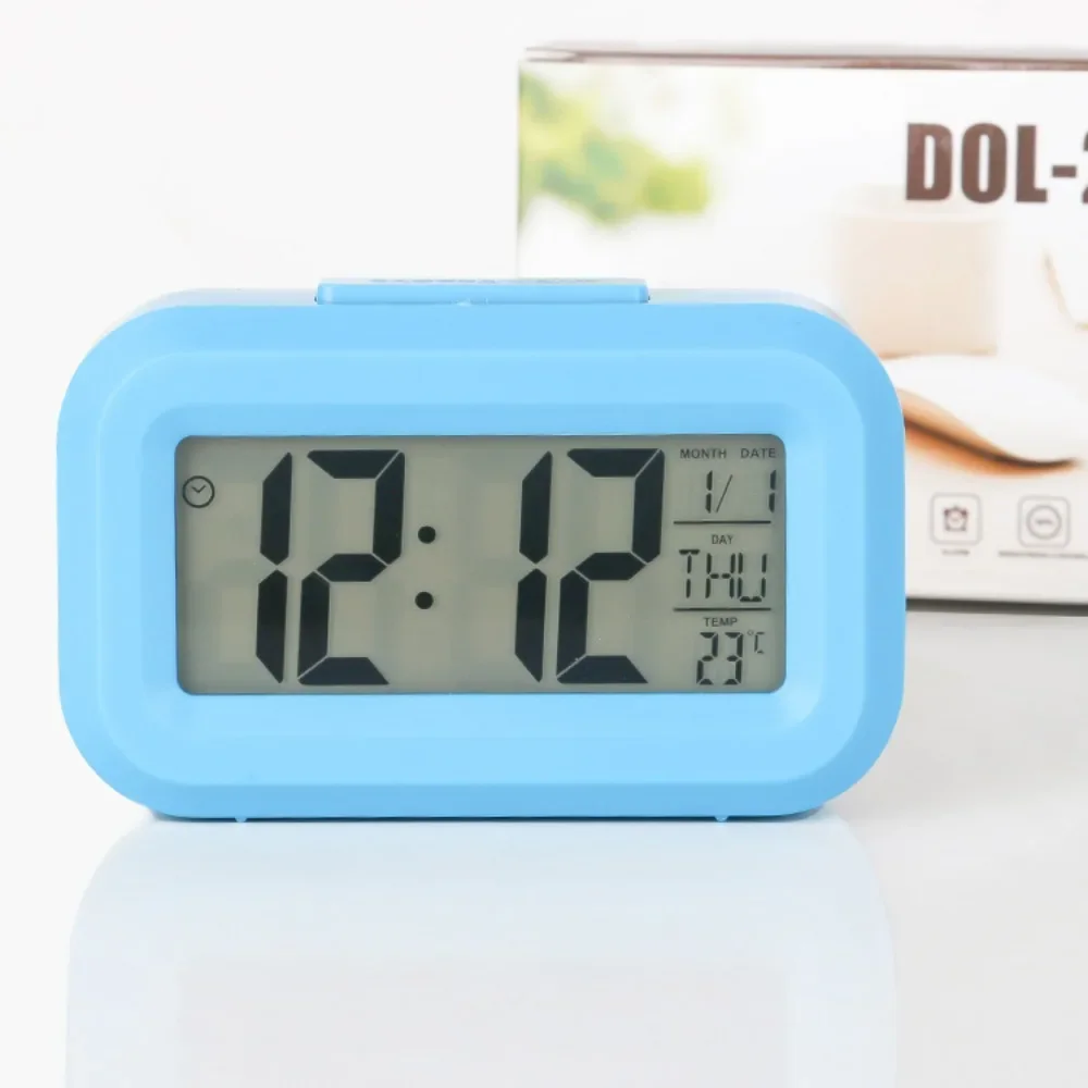 Digital LED Bedside Alarm Clock - Image 5