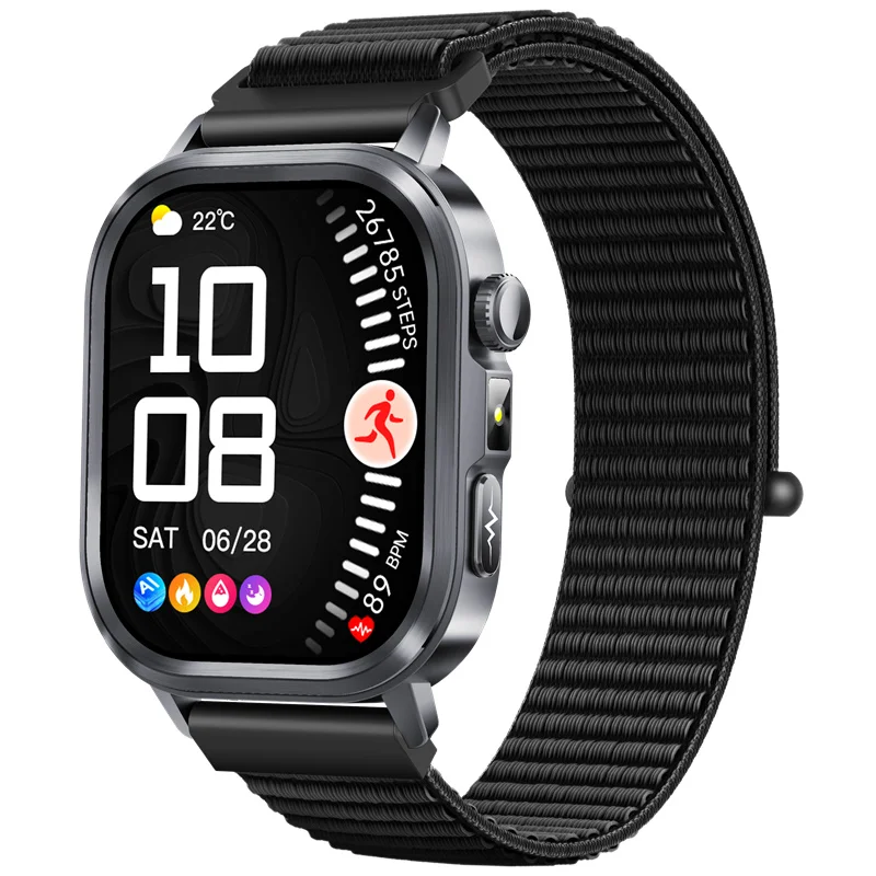 AMOLED ECG Smartwatch with Bluetooth Calling - Image 9