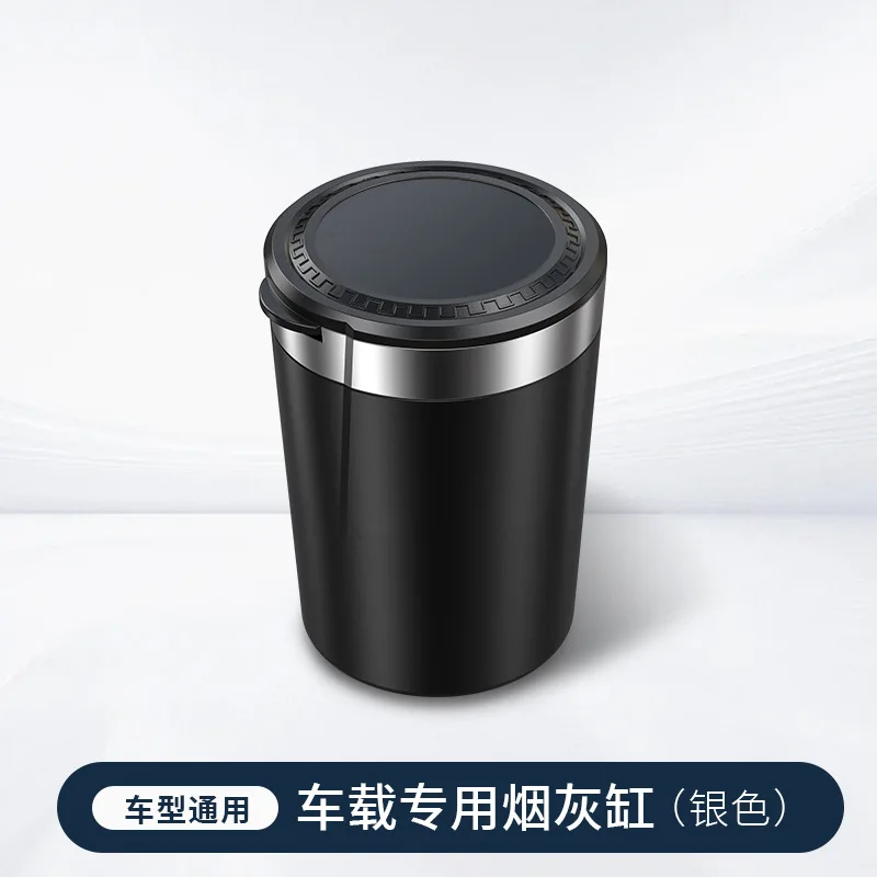 Portable LED Car Ashtray with Lid - Image 8