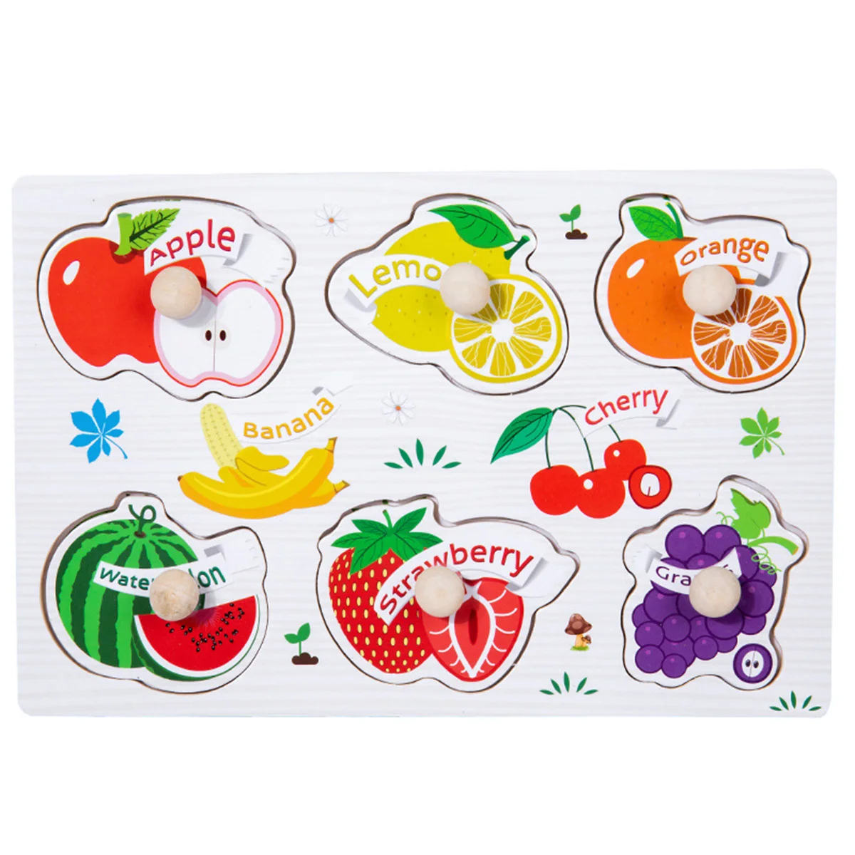 Wooden Montessori Jigsaw Puzzle - Image 10