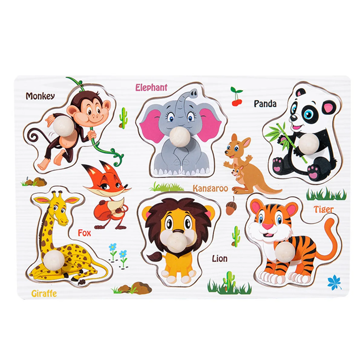 Wooden Montessori Jigsaw Puzzle - Image 12
