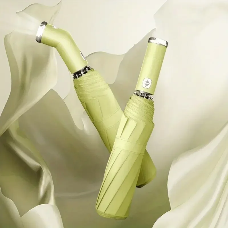 Automatic Reverse-Folding Umbrella with LED Light - Image 7