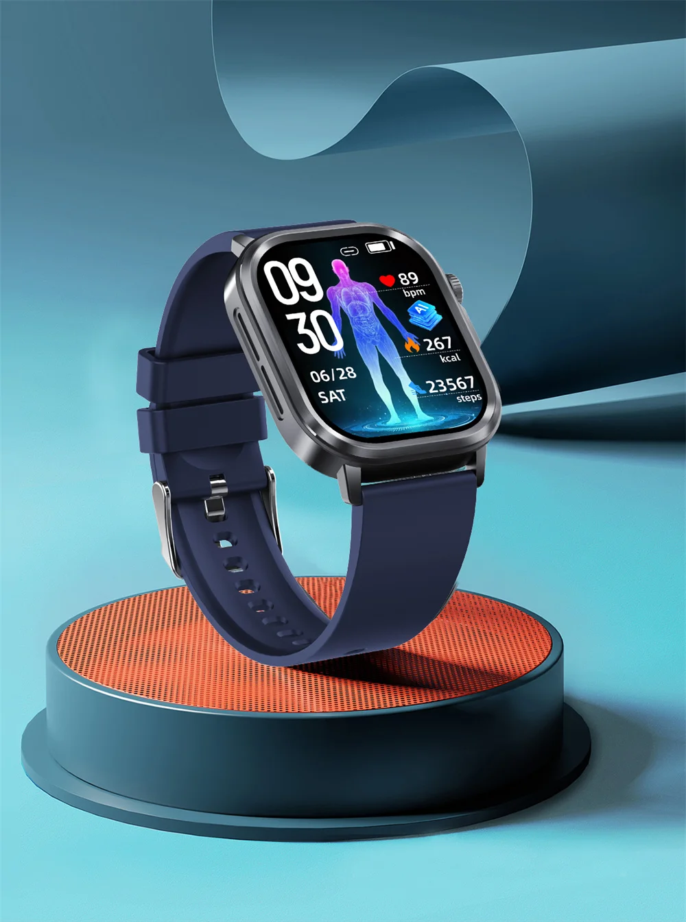 AMOLED ECG Smartwatch with Bluetooth Calling - Image 2
