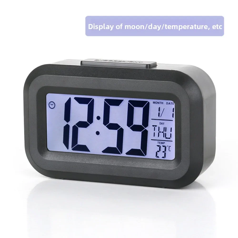 Digital LED Bedside Alarm Clock - Image 3