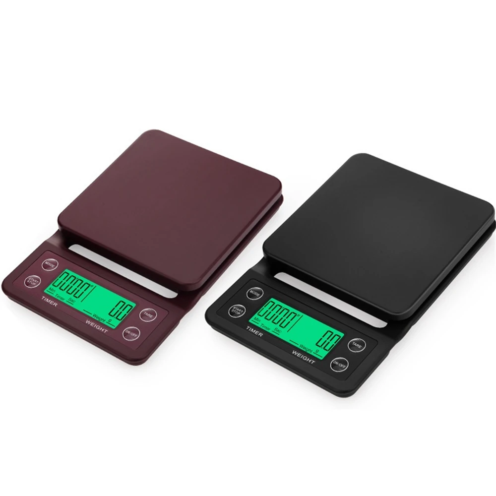 Digital Kitchen and Coffee Scale with Timer