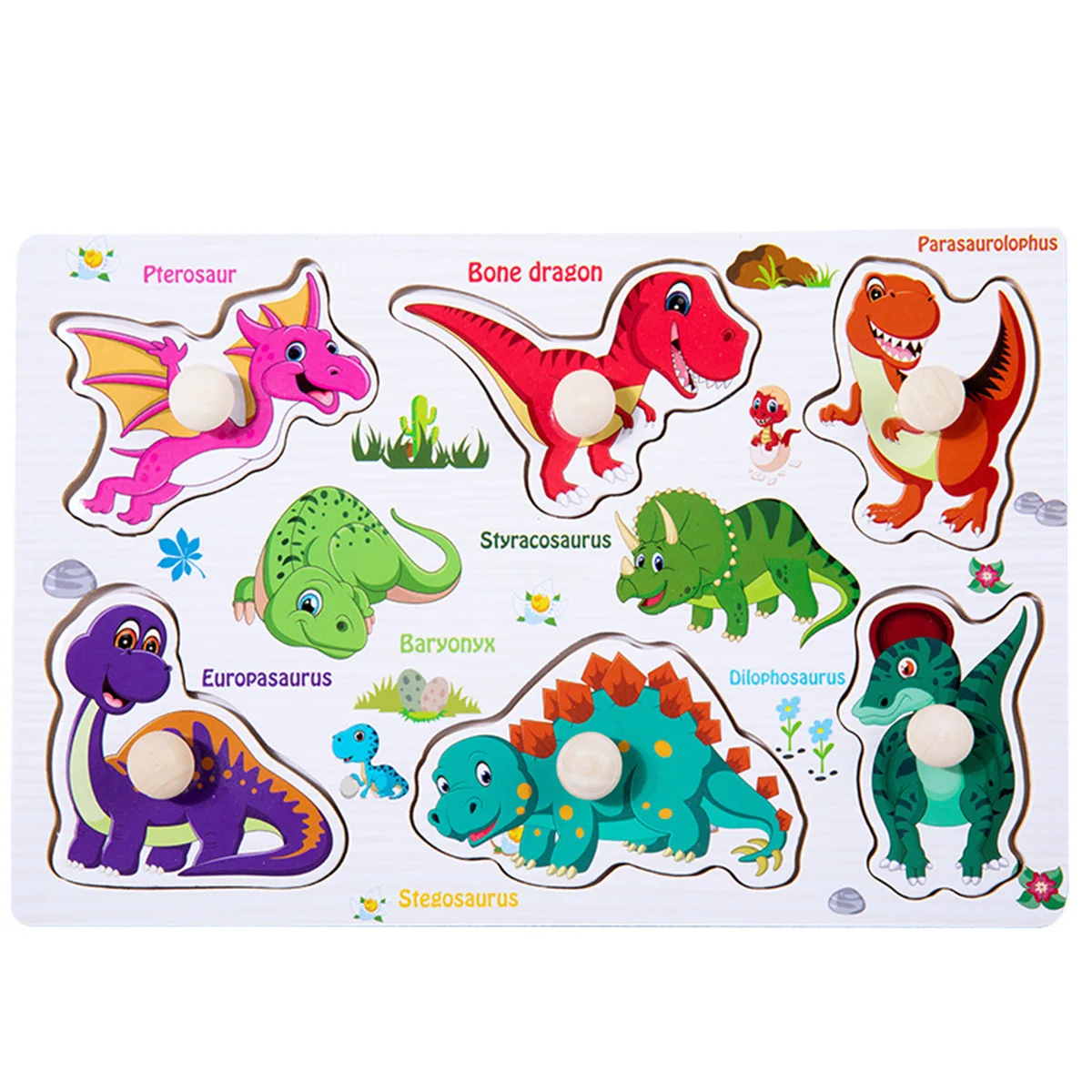 Wooden Montessori Jigsaw Puzzle - Image 14