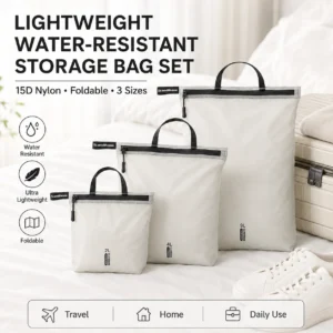 Water-Resistant Travel Packing Organiser Pouch