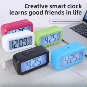 Digital LED Bedside Alarm Clock