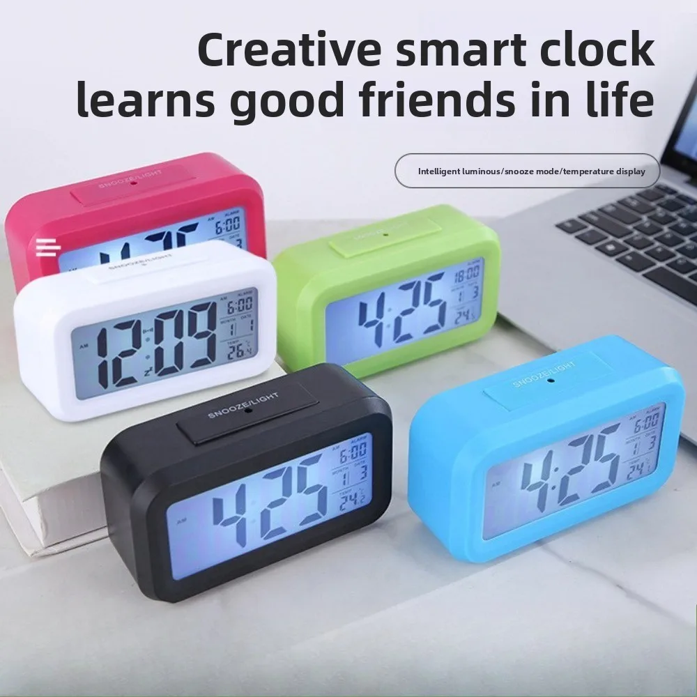 Digital LED Bedside Alarm Clock