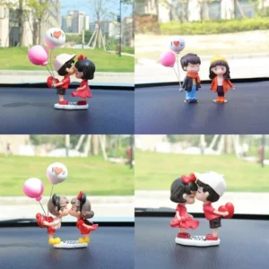 Cute Couple Car Dashboard Ornament