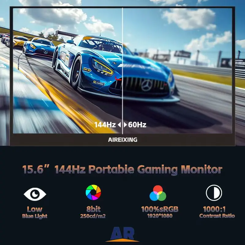 15.6-Inch 1080p 144Hz Portable Monitor - Image 2