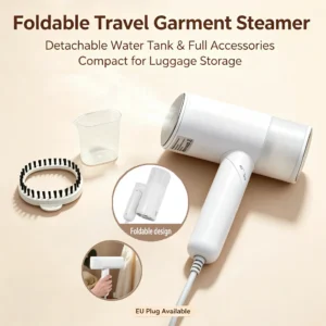 1000W Foldable Travel Garment Steamer