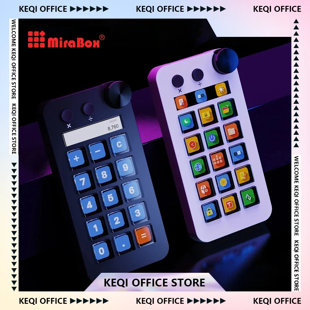 Mirabox N1 15-Key LCD Streaming Controller