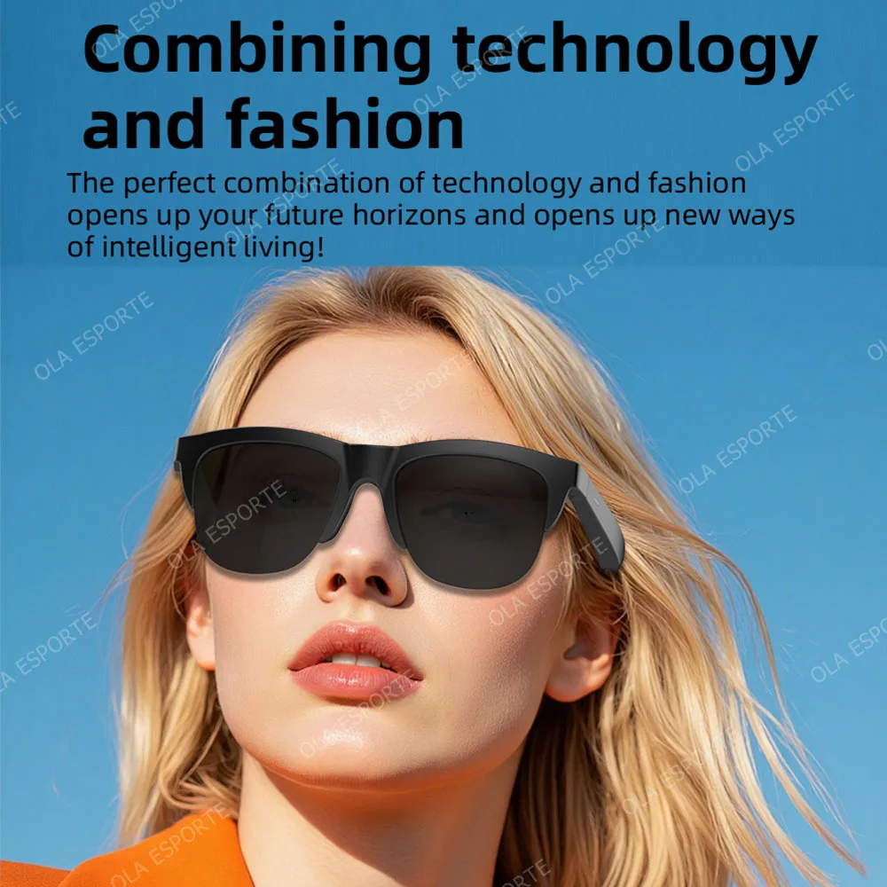 Bluetooth Smart Audio Sunglasses with UV Protection - Image 2