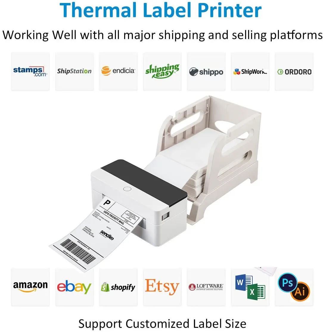 Bluetooth Thermal Shipping Label Printer - Image 4