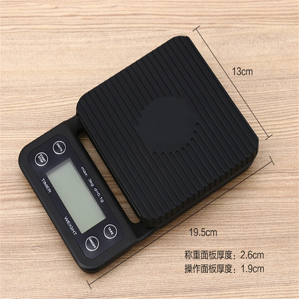 Digital Kitchen and Coffee Scale with Timer - Image 5