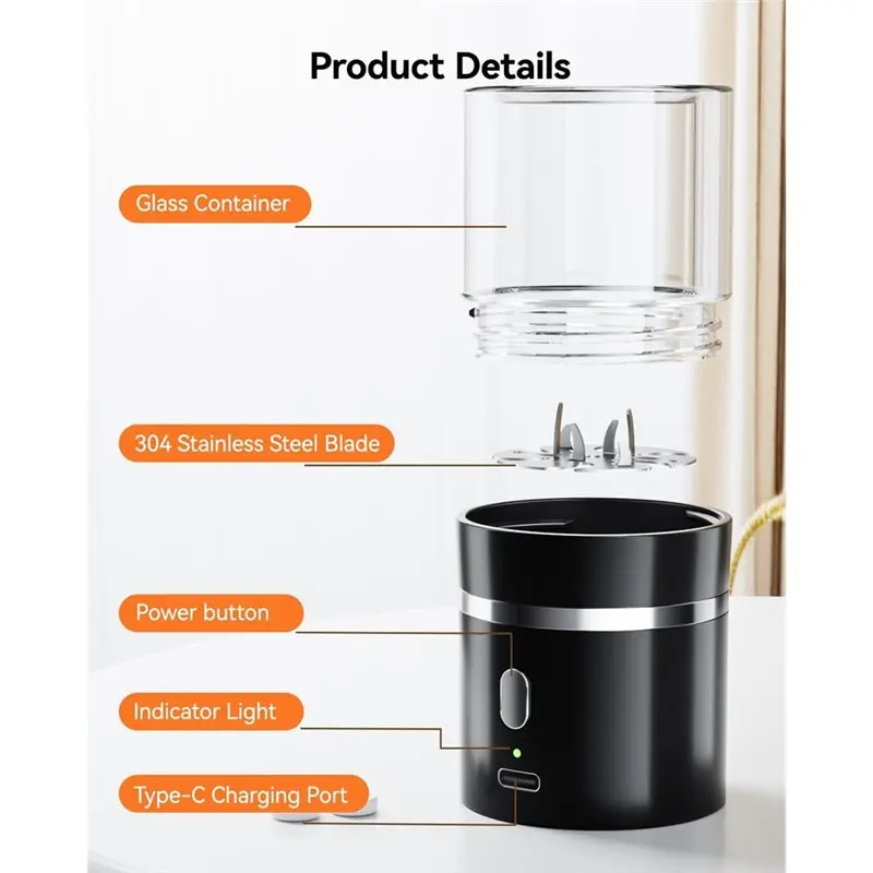B26B Rechargeable Electric Pill Crusher - Image 4