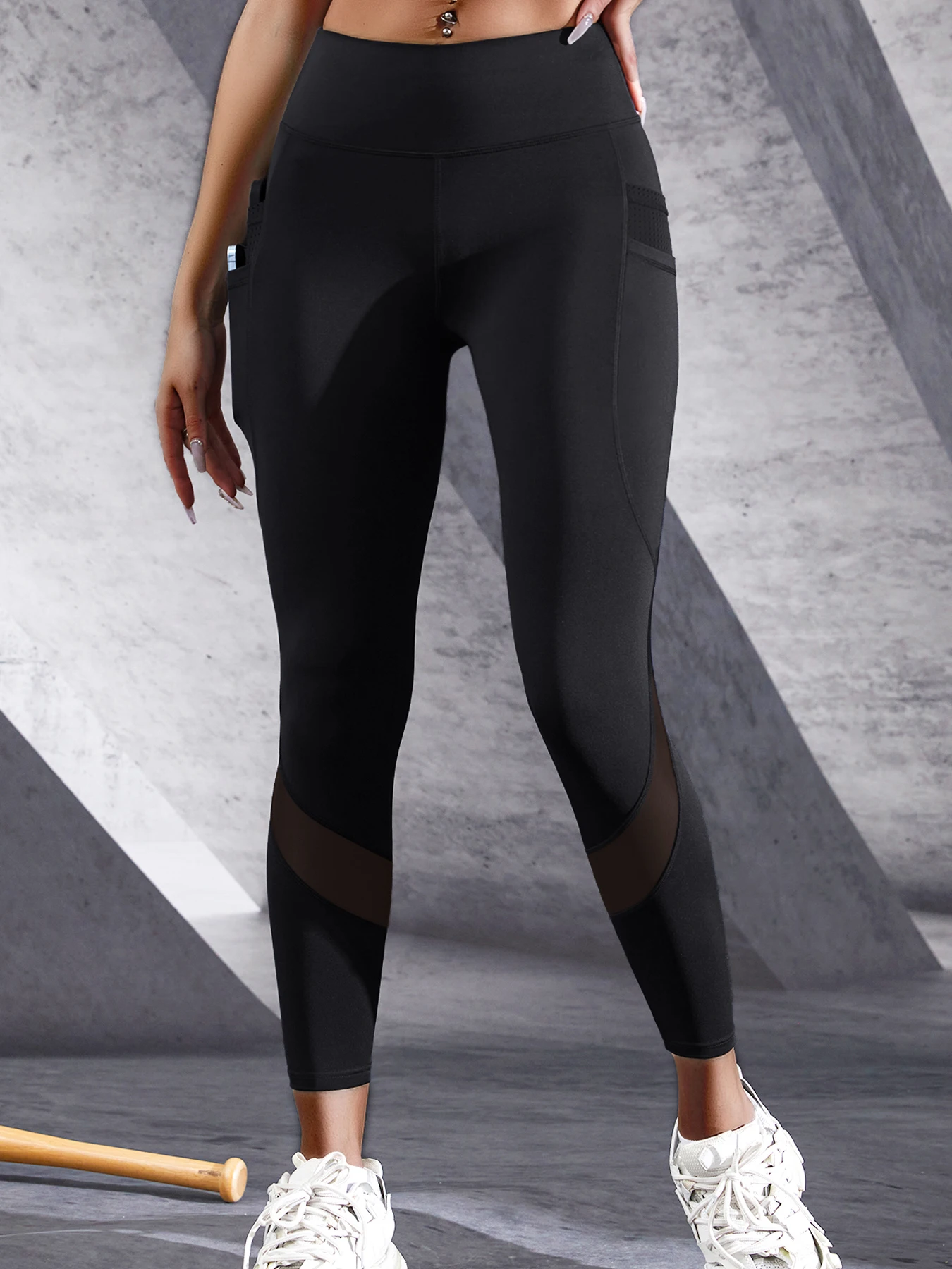 Women’s High-Waist Yoga Leggings with Pockets - Image 4