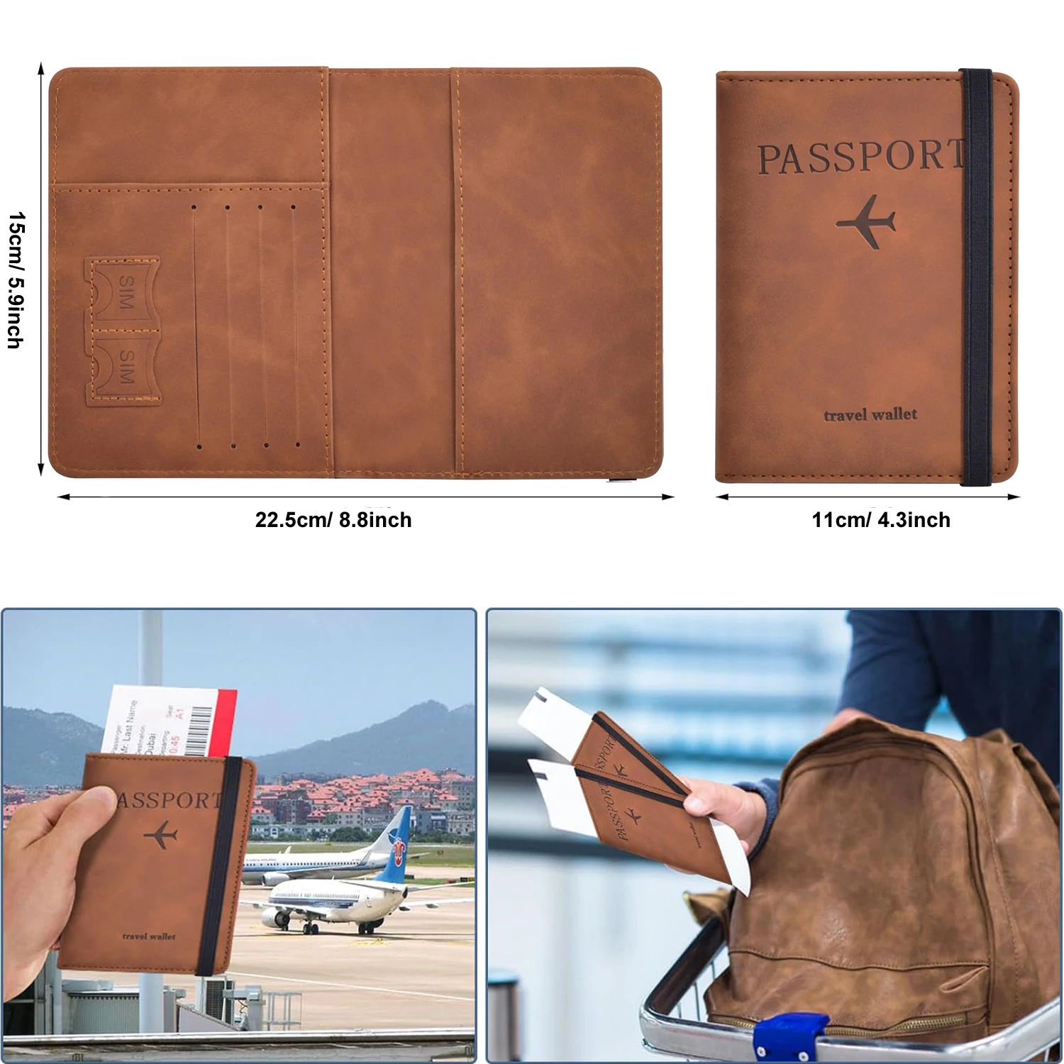 Passport Holder and Travel Wallet - Image 6