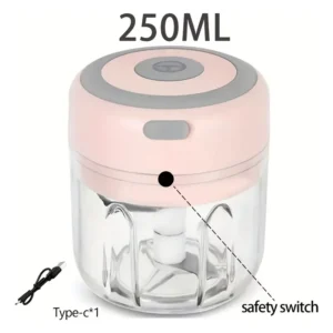 USB Rechargeable Mini Electric Food Chopper