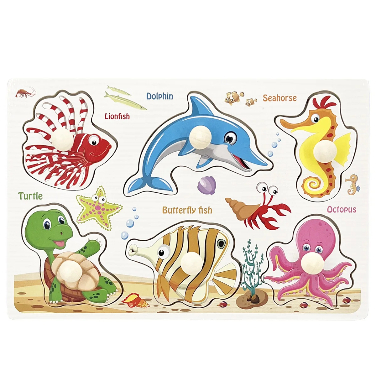 Wooden Montessori Jigsaw Puzzle - Image 16