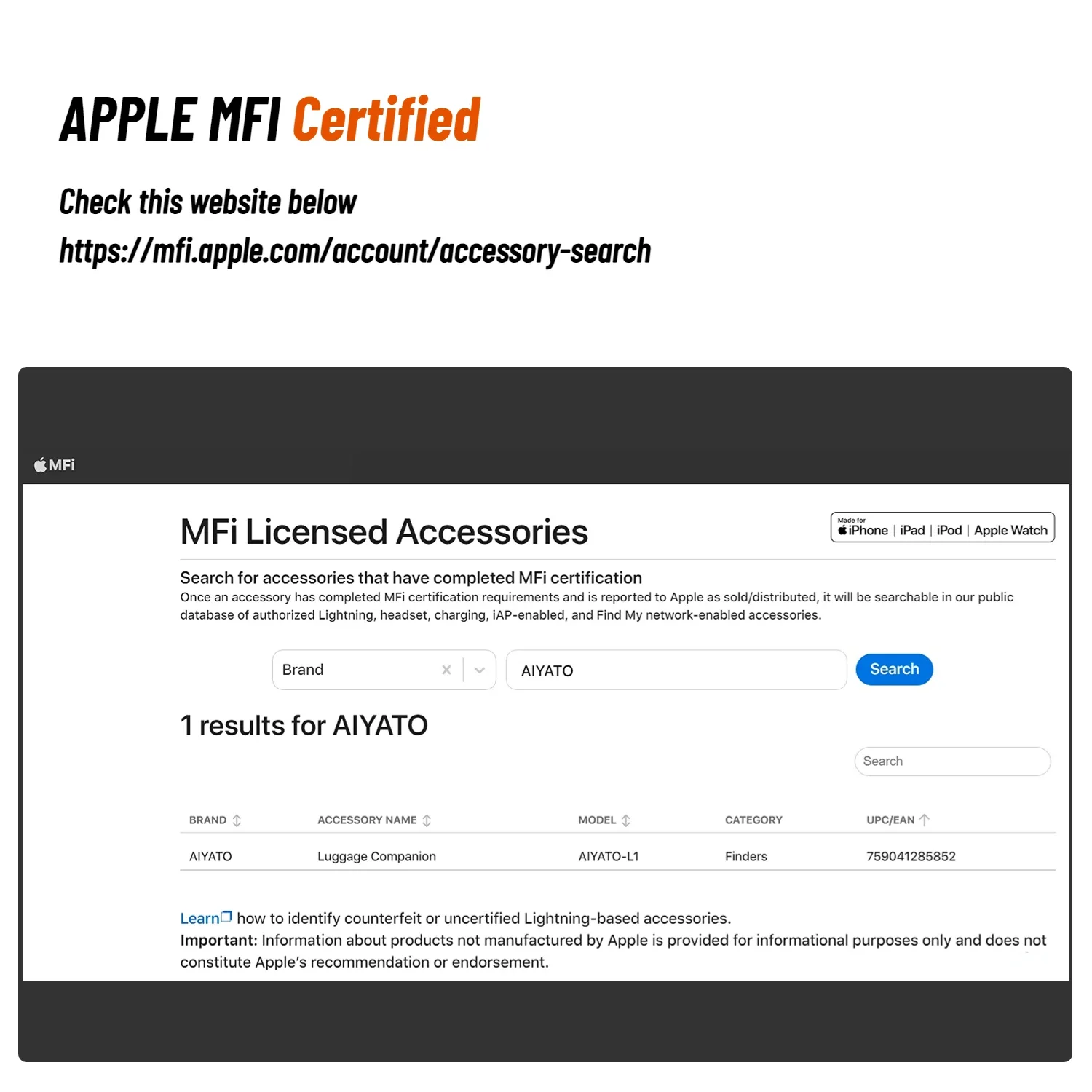 Find My Compatible Bluetooth Luggage Tracker for iOS - Image 6