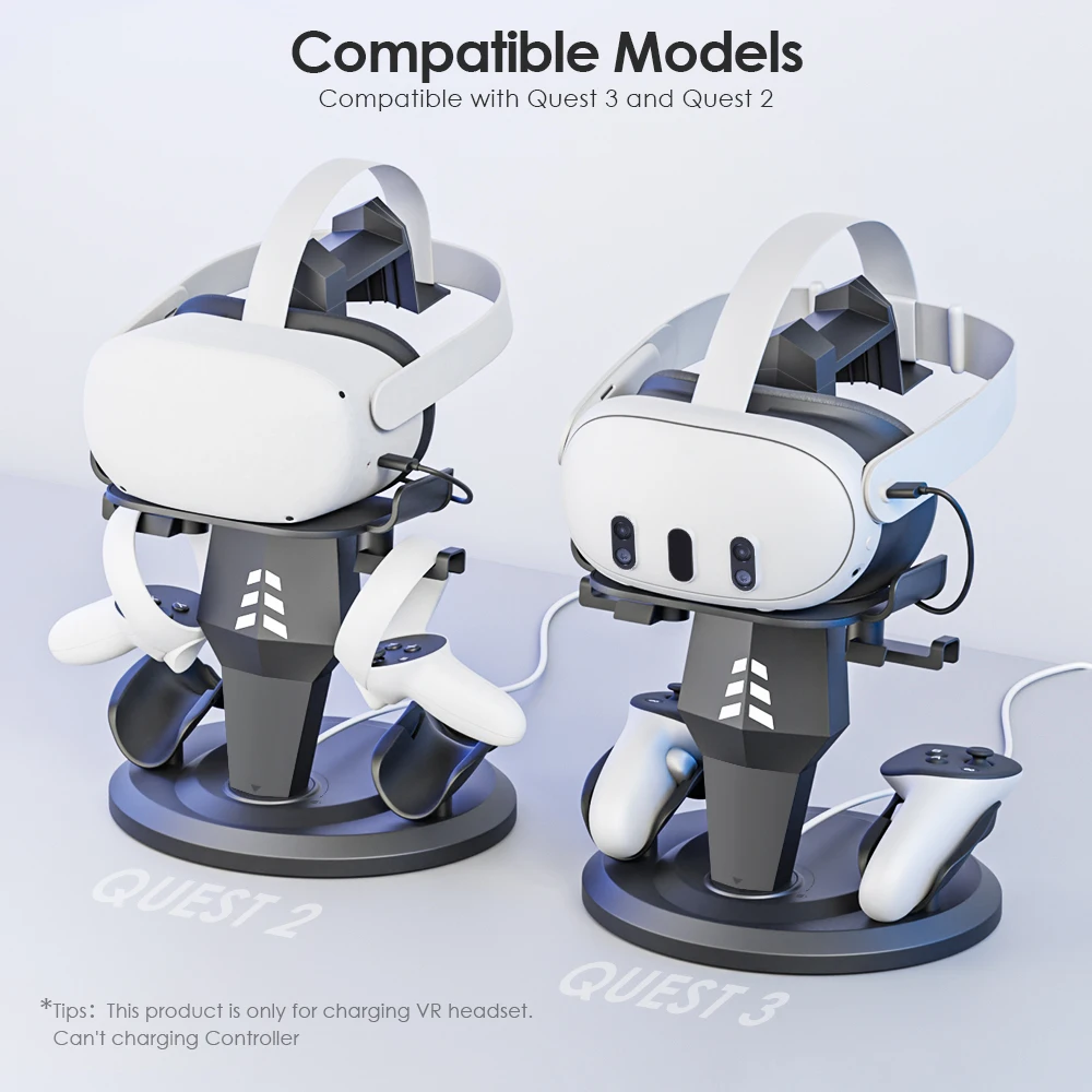 VR Headset and Controller Charging Display Stand - Image 3