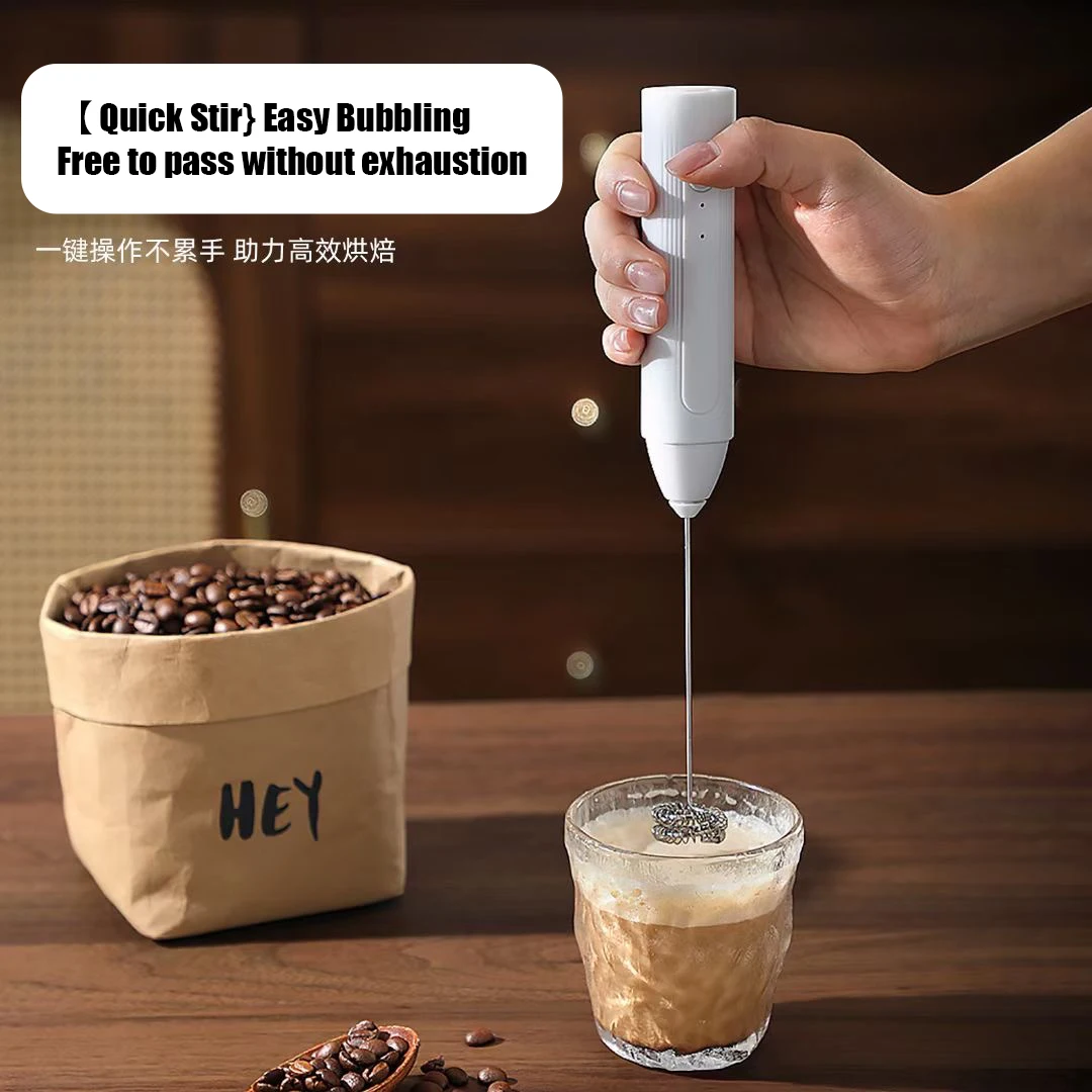 USB Rechargeable Mini Electric Whisk - Image 2