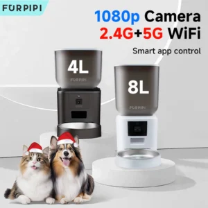 8L Smart Automatic Pet Feeder with 1080p Camera