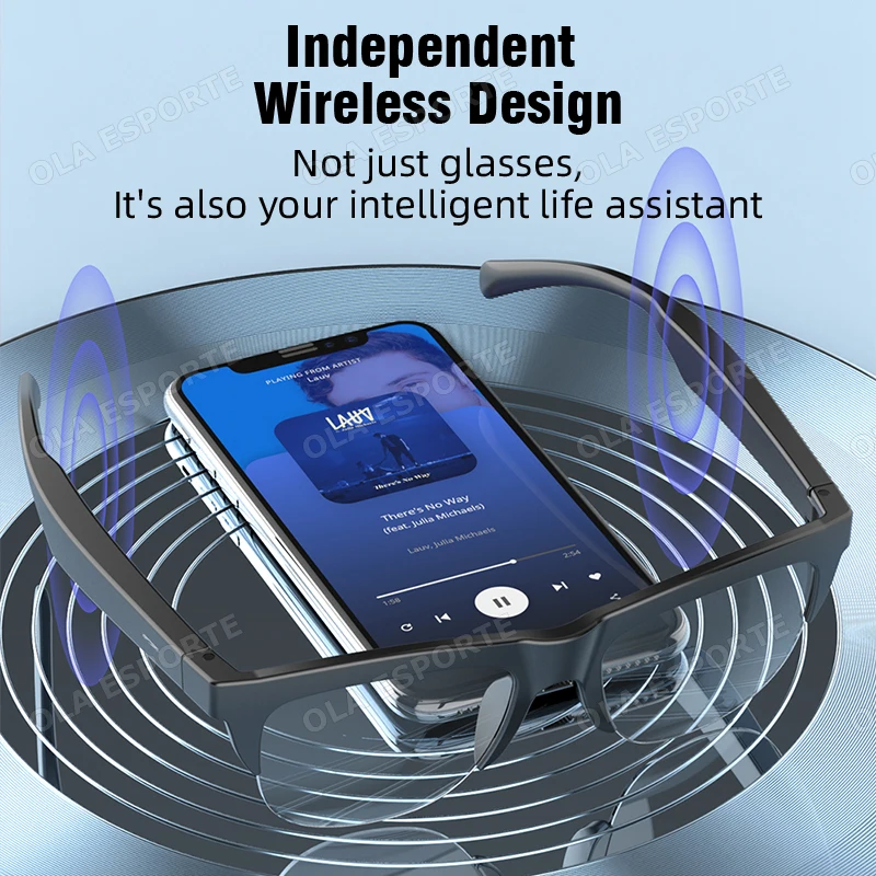Bluetooth Smart Audio Sunglasses with UV Protection - Image 4