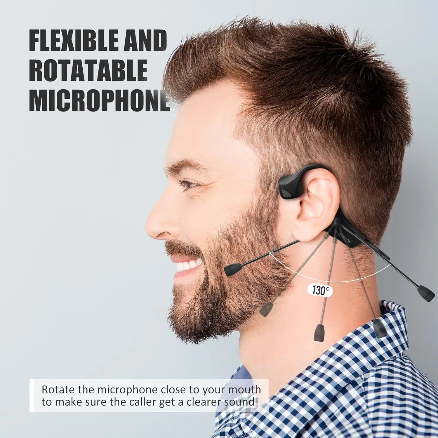 Open-Ear Bone-Conduction Bluetooth Headphones - Image 2