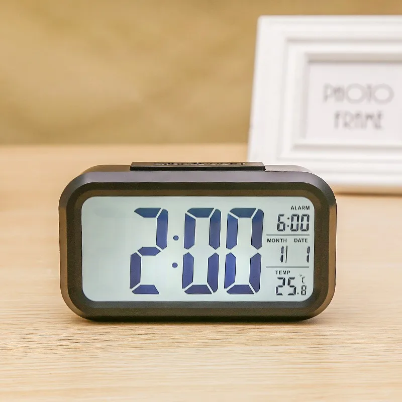 Digital LED Bedside Alarm Clock - Image 4