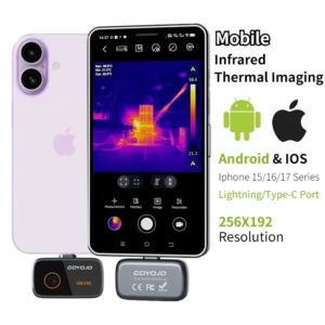 256×192 Thermal Imaging Camera for USB-C Phones