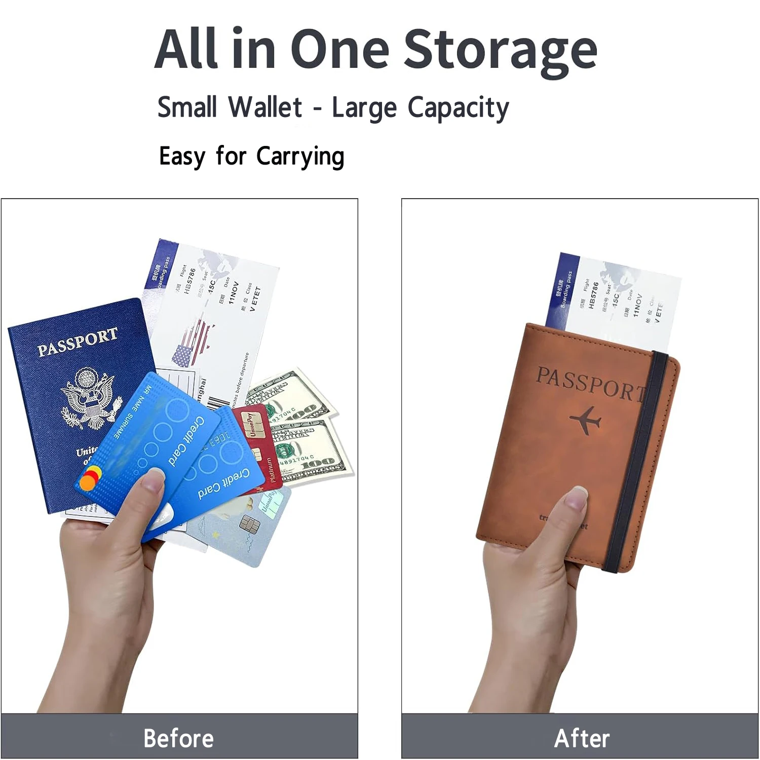 Passport Holder and Travel Wallet - Image 4