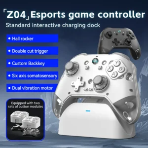 Multi-Platform Hall-Effect Wireless Game Controller