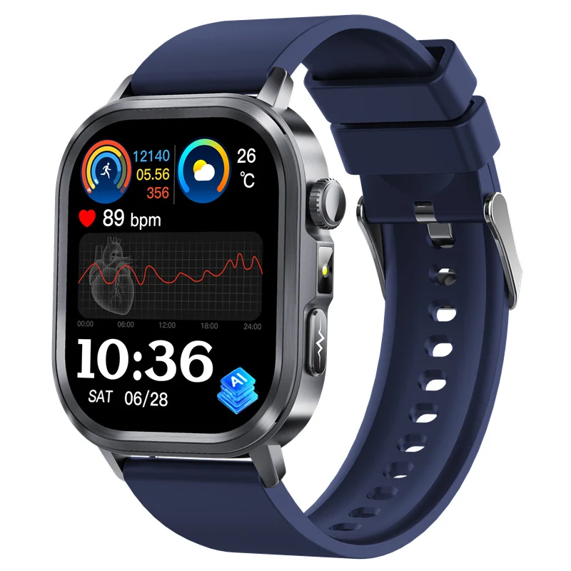 AMOLED ECG Smartwatch with Bluetooth Calling - Image 8